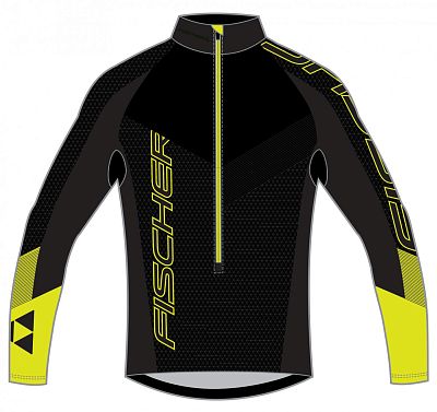 Превью  Свитер FISCHER Racing Shirt Lahti Black/Yellow